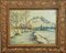 B. Bauer, Alpine Landscape, Early 20th Century, Oil on Canvas, Framed, Image 1