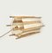Lámpara de pie italiana de bambú y ratán estilo Louis Sognot, años 60, Imagen 14