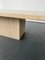 Travertine Coffee Table with Bevelled Base 8