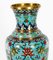 Chinesische emaillierte Cloisonné Vasen, 1920er, 2er Set 7
