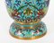 Chinesische emaillierte Cloisonné Vasen, 1920er, 2er Set 9