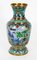Chinesische emaillierte Cloisonné Vasen, 1920er, 2er Set 18