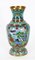 20th Century Chinese Cloisonné Enamelled Vases, 1920s, Set of 2 2