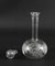 19th Century Etched Glass Decanters and Stoppers, Set of 2 9
