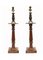 Regency Mahogany Pedestal Stands, Set of 2 1