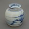 18th Century Blue and White Ginger China Covered Pot 4