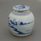18th Century Blue and White Ginger China Covered Pot 2