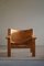 Pine & Leather Easy Chair by Karin Mobring, Sweden, 1970s 7