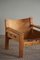Pine & Leather Easy Chair by Karin Mobring, Sweden, 1970s, Image 4