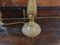 Vintage Table Lamp in Pressed Brass, 1920s 2