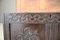 Antique Oak Carved Coffer 8