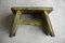 Small Green Stool in Pine, Image 11
