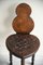 Vintage Stool in Carved Walnut, Image 5
