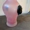 Pink and Black Scavo Murano Glass Vase attributed to Giovanni Cenedese, 1970s 4