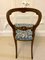 Antique Victorian Walnut Side Chairs, 1860s, Set of 2, Image 7