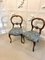 Antique Victorian Walnut Side Chairs, 1860s, Set of 2, Image 2