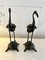 Cigognes Victoriennes Antiques en Bronze, 1850s, Set de 2 4