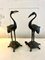 Antique Victorian Bronze Storks, 1850s, Set of 2, Image 1