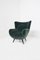 Velvet Armchair by Carlo Mollino, 1950s 1