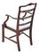 Antique Georgian Revival Dining Chairs in Mahogany, 1890s, Set of 8, Image 9