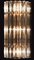 Vintage Murano Glass Sconce with Slatted Glass, 1989, Set of 2 4