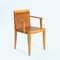 Italian Giorgetti Hideleather and Cherry Wood Chairs by Chi Wing Lo, Set of 6 16