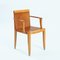 Italian Giorgetti Hideleather and Cherry Wood Chairs by Chi Wing Lo, Set of 6 15