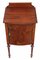 Antique Inlaid Mahogany Bedside Table, 1890s 3