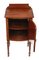 Antique Inlaid Mahogany Bedside Table, 1890s 7