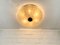 Vintage Scandinavian Flush Light in Glass by Carl Fagerlund for Lyfa, 1960s 3