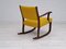 Danish Rocking Chair in Kvadrat Wool & Oak, 1950s, Image 11