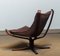 Brown Falcon Lounge Chair attributed to Sigurd Ressel for Vatne Möbler, Norway, 1970s 8