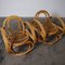 Italian Lounge Chairs in Rattan and Bamboo, 1960s, Set of 2, Image 3