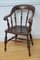 Antique Victorian Desk Chair in Elm, 1880 1