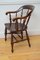 Antique Victorian Desk Chair in Elm, 1880, Image 4