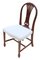 Antique Georgian Revival Dining Chairs in Mahogany, 1950s, Set of 8, Image 5