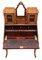 Antique Inlaid Burr Walnut Bonheur De Jour Desk, 19th Century 2