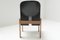 Model 121 Dining Chairs in Walnut and Black Leather by Afra & Tobia Scarpa for Cassina, Set of 6, Image 7