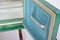 Mid-Century Italian Modern Green Bar Cabinet in Lacquered Goat Skin by Aldo Tura, 1960s, Image 18