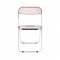 Italian Pink Acrylic Glass Plia Folding Chairs by Giancarlo Piretti for Anonima Castelli, 2000s, Set of 4 13