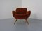 Mid-Century French Organic Mohair Lounge Chair, 1960s 2