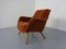 Mid-Century French Organic Mohair Lounge Chair, 1960s 11
