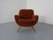 Mid-Century French Organic Mohair Lounge Chair, 1960s 1