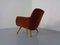 Mid-Century French Organic Mohair Lounge Chair, 1960s 6