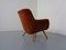 Mid-Century French Organic Mohair Lounge Chair, 1960s 5
