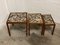 Nesting Tables in Teak, 1960s, Set of 3, Image 4