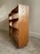 Mid-Century British Handmade Wavy Oak Shelving Unit with Dovetail Joints, 1960s 10