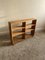 Mid-Century British Handmade Wavy Oak Shelving Unit with Dovetail Joints, 1960s 2