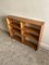 Mid-Century British Handmade Wavy Oak Shelving Unit with Dovetail Joints, 1960s 6