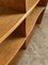 Mid-Century British Handmade Wavy Oak Shelving Unit with Dovetail Joints, 1960s 7